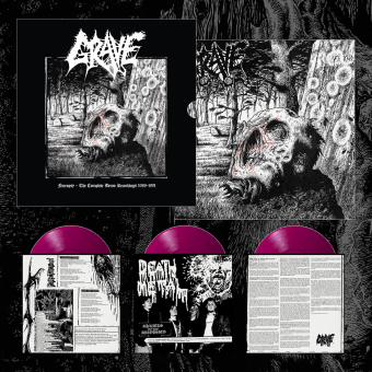 GRAVE Necropsy - The Complete Demo Recordings 1986-1991  3LP PURPLE , PRE-ORDER [VINYL 12"]